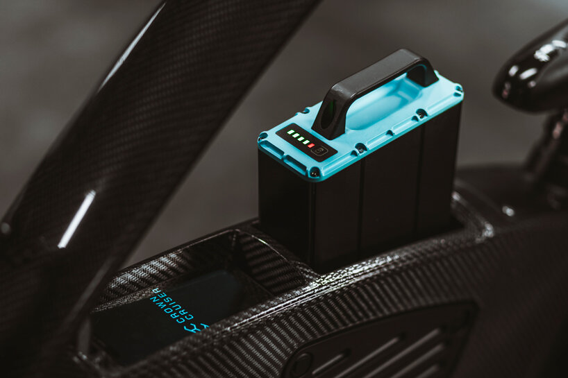 crowncruiser is a smart, high-performance e-bike with a retro look