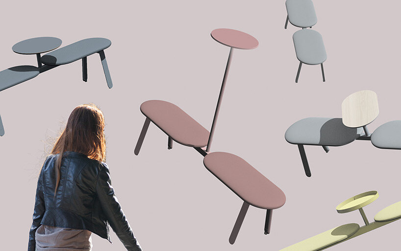 Mike & maaike's 'haven' social table collection brings people together on purpose