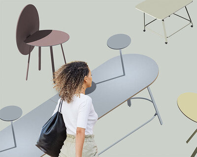 'haven' social table collection by mike & maaike brings people together purposefully