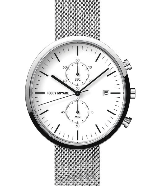 naoto fukasawa designs elegant 'ELLIPSE' watch for issey miyake