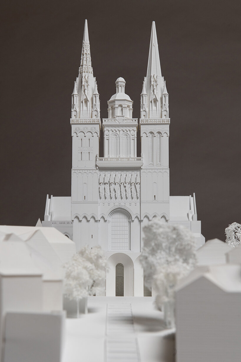 kengo kuma to preserve historic cathedral in angers, france with contemporary intervention