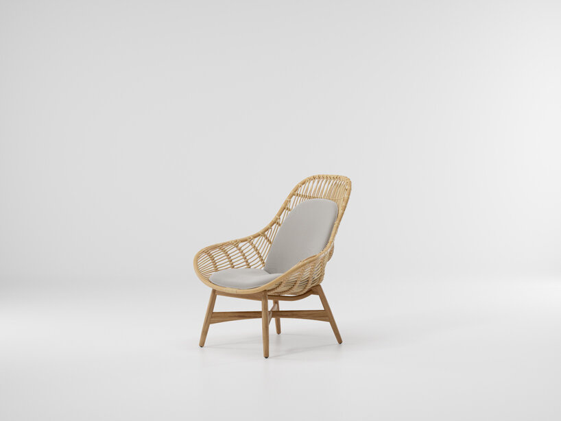 striking vertical lines define naoto fukasawa's new 'tou' chair for kettal