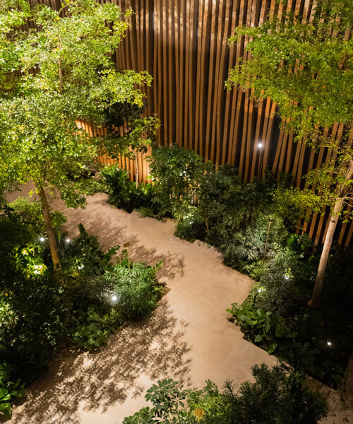 architect and chef team up to design bucolic garden restaurant 'le pavillon'
