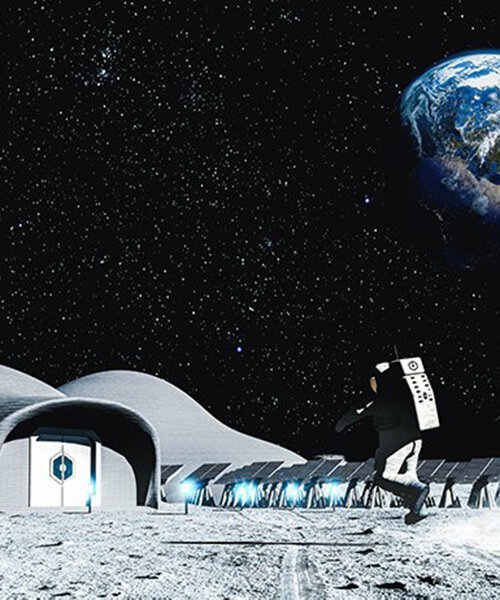 this futuristic village will take place on the moon