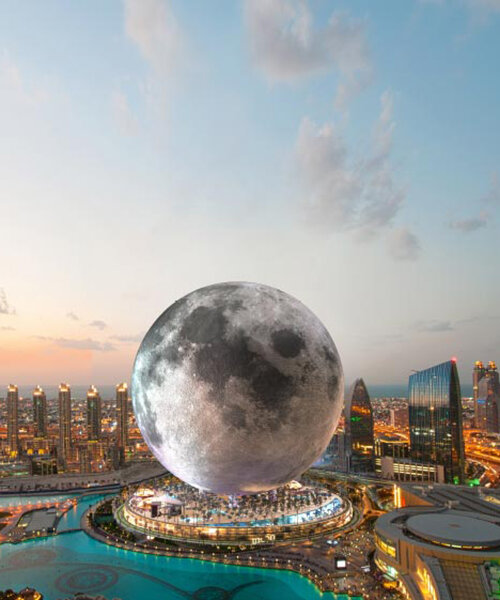 this resort is a mega-scale reproduction of planet earth’s moon