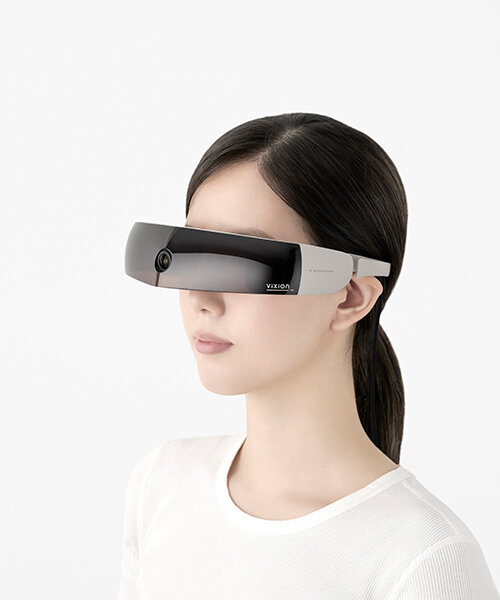 vixion by nendo is the latest eyesight device for people with visual impairment