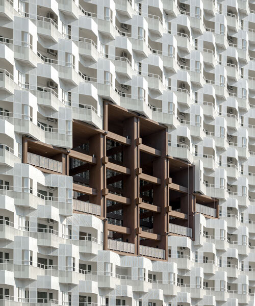 plan architect's nurse dormitory in bangkok is shaped by natural breezes