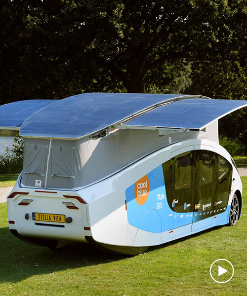 stella vita: world's first solar-powered mobile home can travel 730 km on a sunny day