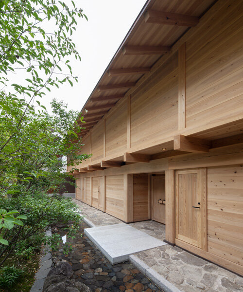 tomoaki uno applies traditional japanese craftsmanship to tokugawacho guest house