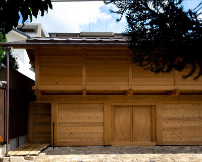 tomoaki uno applies traditional japanese craftsmanship to tokugawacho guest house