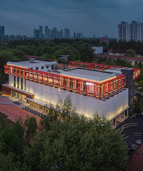 office for urban renewal transforms an old school into a cultural center in wuhan