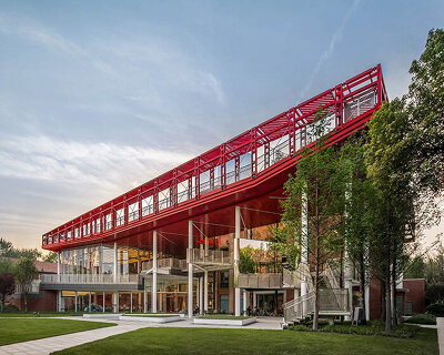 office for urban renewal transforms an old school into a cultural center in wuhan