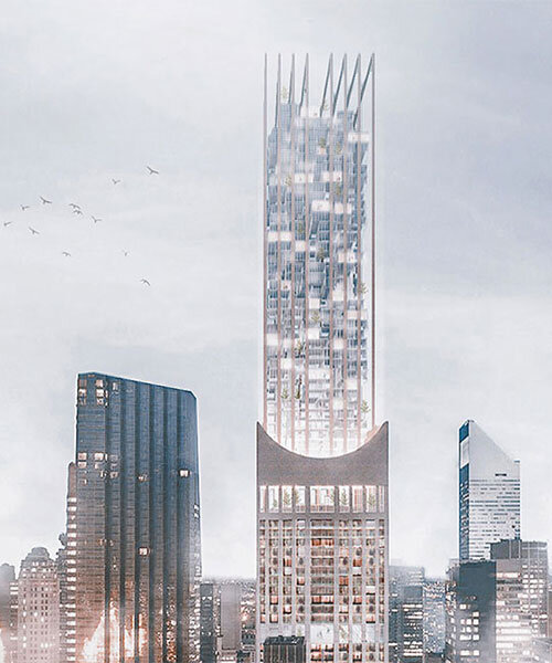 adapting obsolescence: an ephemeral tower emerges from the architectural vestiges of the past