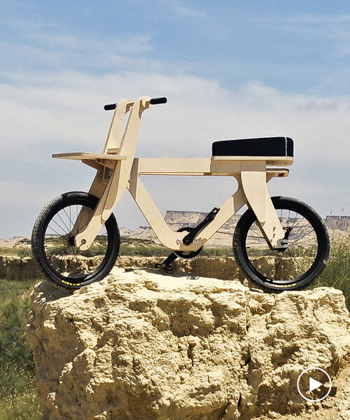 arquimaña's plywood 'openbike' can be downloaded and built by anyone