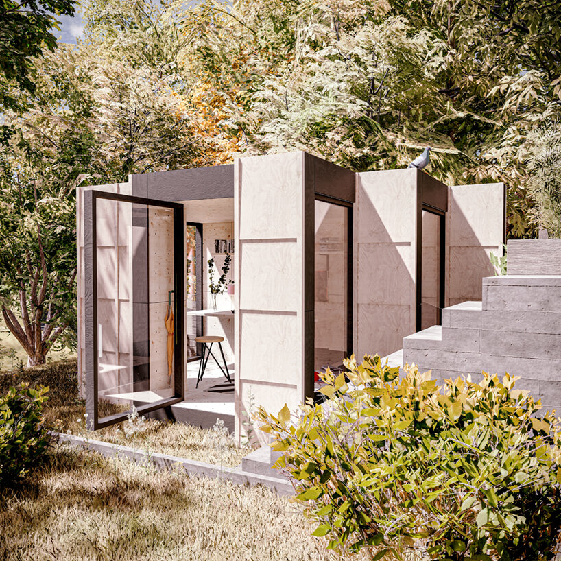 AUAR robotically assembled dwelling