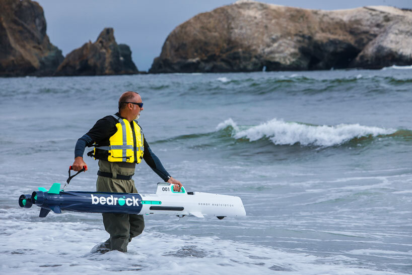 ocean mapping gets faster thanks to bedrock's autonomous submarine.