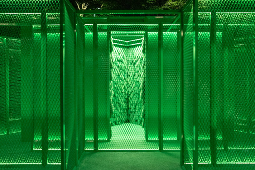 Get lost in Bottega Veneta bottle green maze in Seoul