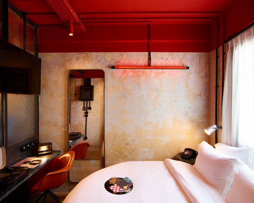 dave red athens: urban hotel with industrial and retro references designed by k-studio