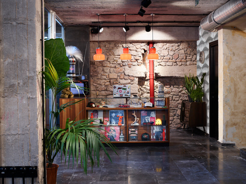 dave red athens: urban hotel with industrial and retro references designed by k-studio