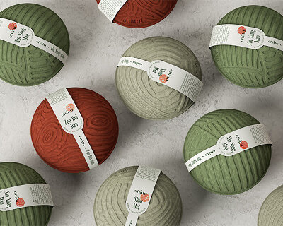 this eco-friendly tea packaging replicates swirly patterns found in plantations