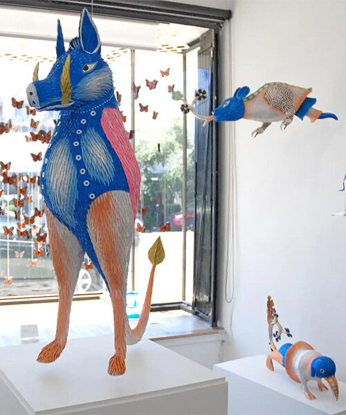 an exhibition of 50 piñatas touches on the cultural importance of the festive decoration