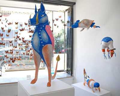 an exhibition of 50 piñatas touches on the cultural importance of the festive decoration