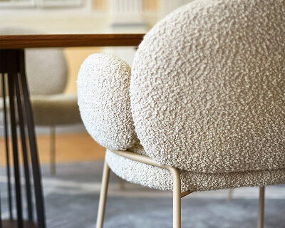 hanne willmann's nana chair for freifrau radiates cloud inspired comfort