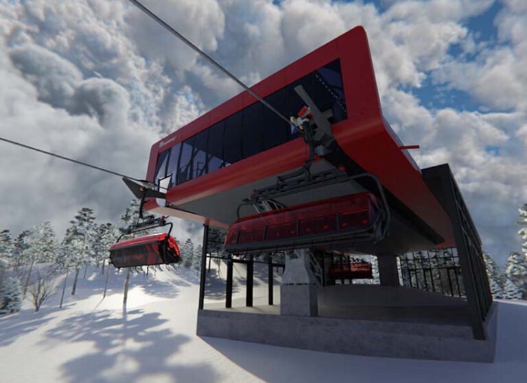 eightperson bubble chairlift to elevate 'sunday river' ski resort in maine