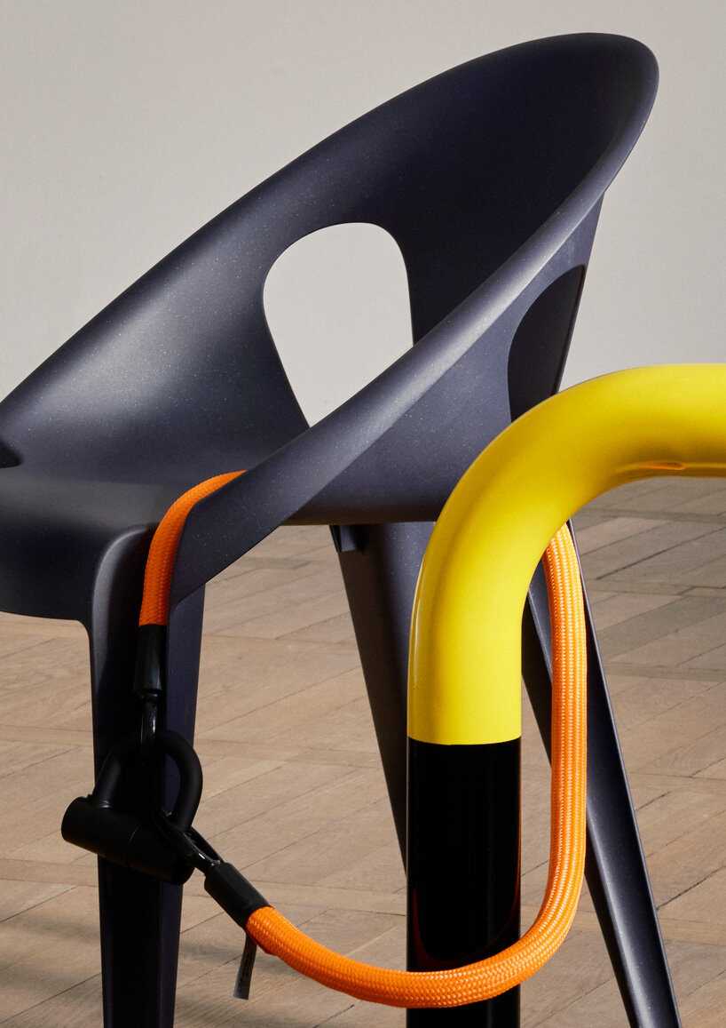 konstantin grcic fuses his own designs with everyday objects for 'new normals' exhibition
