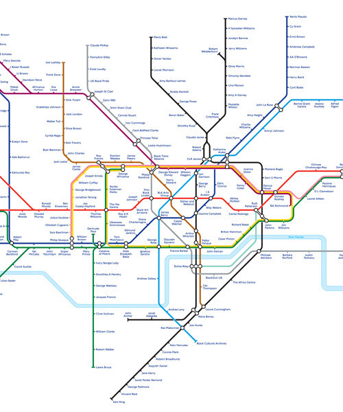 london transport launches first ever black history tube map