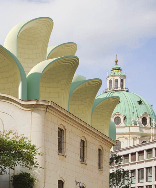 malka architecture channels art nouveau for french embassy extension in vienna