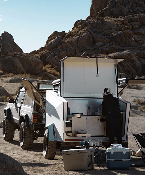 new overlanding teardrop trailer by polydrops elevates off-grid traveling