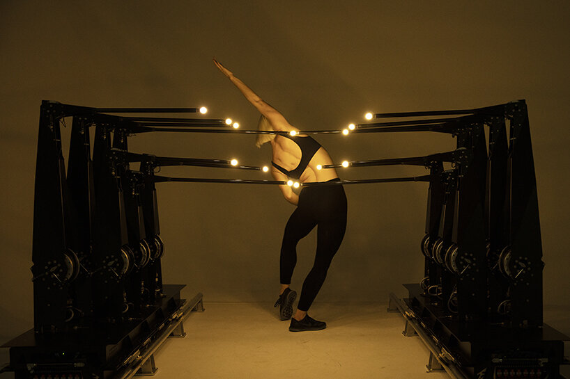 random international interview: no one is an island performance between human and machine