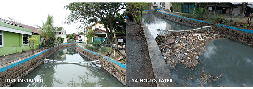 PANGEA movement's barriers collect around 80% of the plastic moving through rivers