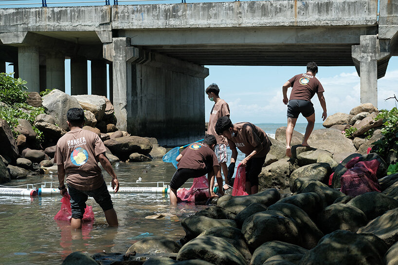 PANGEA movement's barriers collect around 80% of the plastic moving through rivers