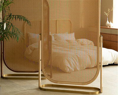 these portable partitions are a modern reinterpretation of traditional chinese screens