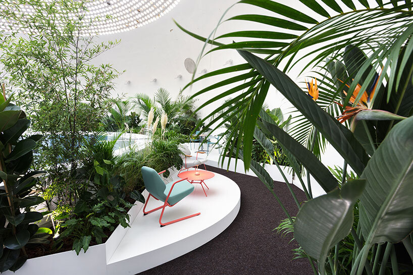 prostoria 10 marks decade of design with climbable net pavilion, sculptures & exhibition