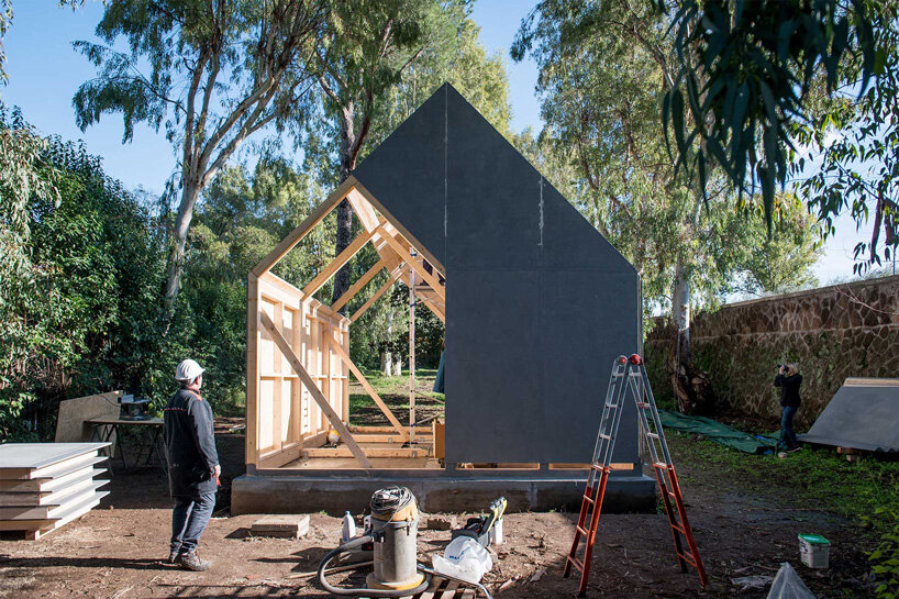 renzo piano's little red house recreates family domesticity at a women's prison in rome