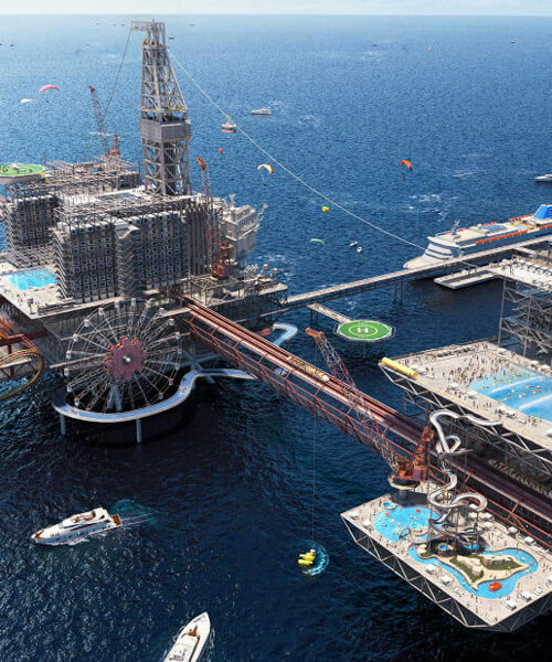 saudi arabia announces plans to build an offshore oil rig theme park and resort
