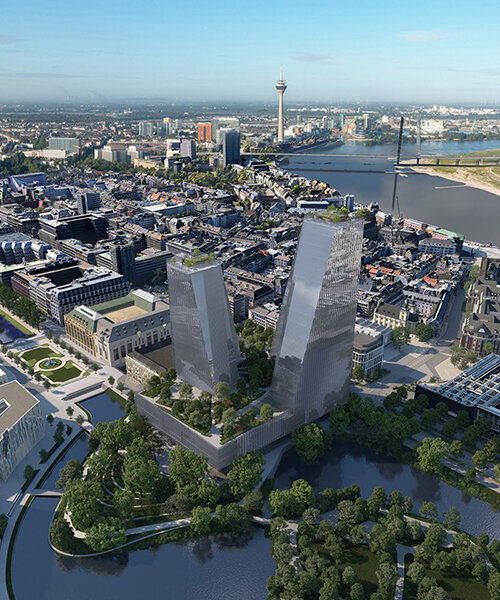 snøhetta designs duett düsseldorf, a new opera house and cultural hub in the heart of the city