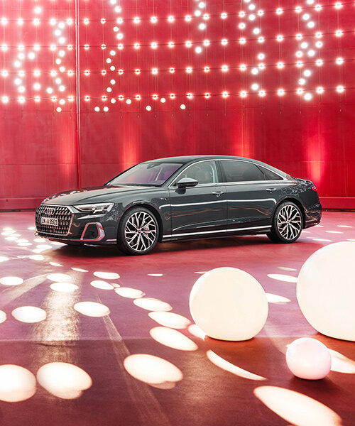 2022 AUDI A8 flagship car debuts new design styling and technologies