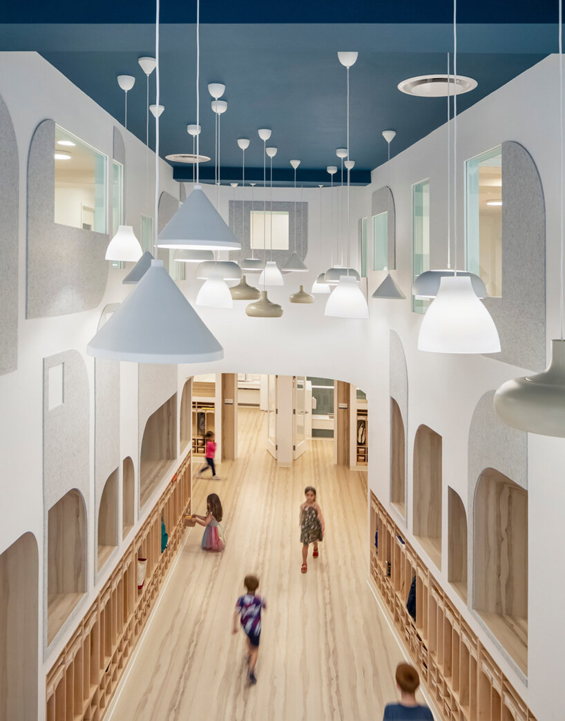 BAAO architects designs its 'city kids' school in brooklyn with soft shapes