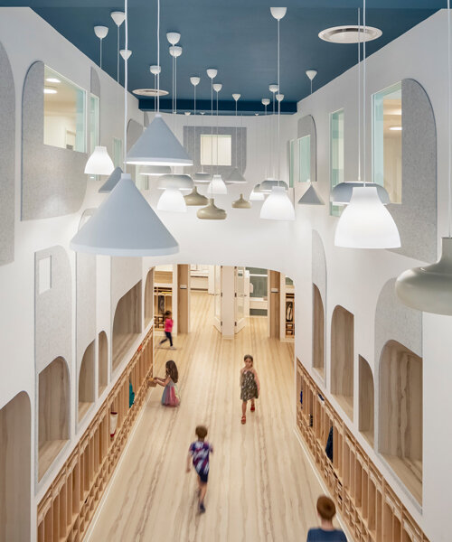 BAAO architects designs its 'city kids' school in brooklyn with soft, playful shapes