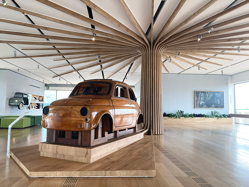 LAB71 architetti completes casa 500, a new fiat 500 museum in turin