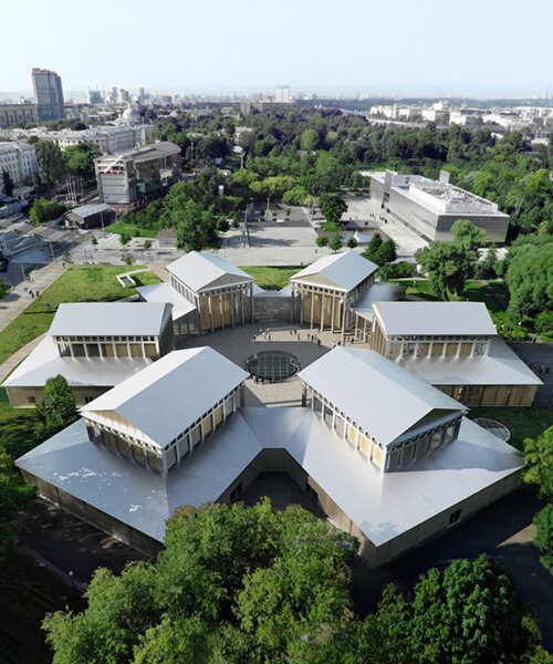 SANAA to revitalize moscow's historic 'hexagon' pavilion as part of the garage museum
