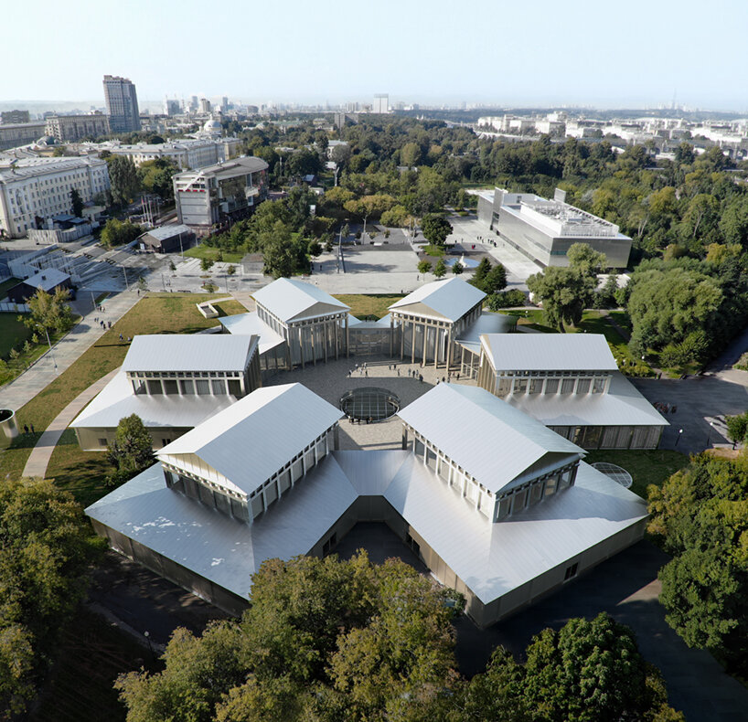 SANAA to revitalize moscow's historic 'hexagon' pavilion as part of the garage museum