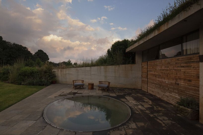 francisco pardo precisely cuts into mexico's landscape to embed the aguacates house