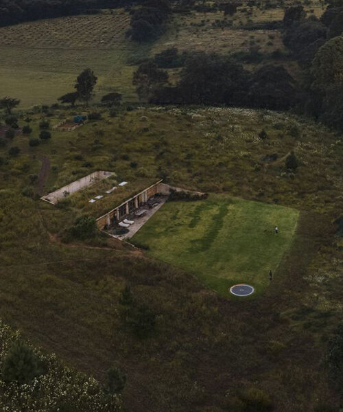 francisco pardo precisely cuts into mexico's landscape to embed the aguacates house