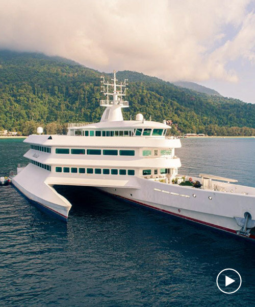 malaysian millionaire's asymmetric superyacht is on sale for €30M euros