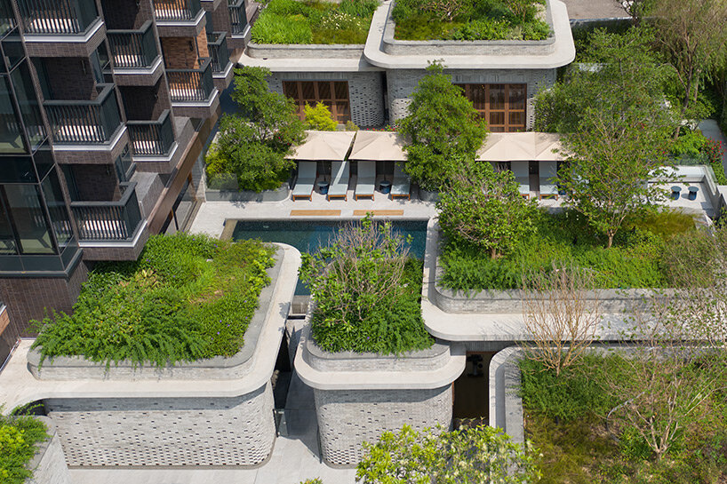 curved brickwork reinterprets chinese vernacular architecture in hong kong residence by via.